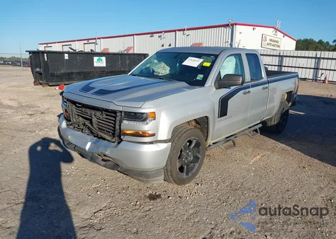 2018 Chevrolet Silverado 1500 Custom from USA, damaged, VIN 1GCRCPEC8JZ117591